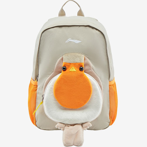 李宁正品乒乓球系列知更鸟卡通儿童户外运动双肩包ABSW193-1