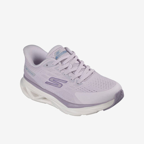 Skechers斯凯奇正品GO系列女透气系带轻便舒适跑步鞋129825-LAV