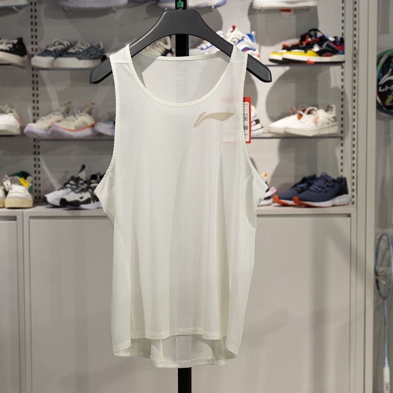 李宁正品足球系列男子户外运动透气比赛训练无袖背心YVSV025-1