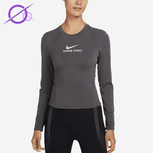 Nike/耐克正品NikePro长袖上衣新款女经典运动长袖T恤IQ0837-036