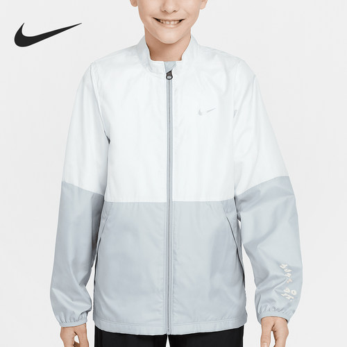 Nike/耐克正品2025春新款大童运动拼接梭织外套IB5591-012