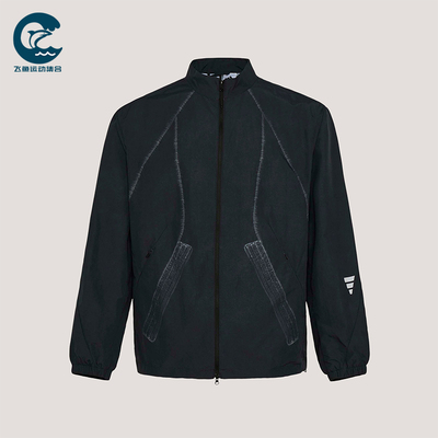 Adidas/阿迪达斯正品春季男士宽松运动经典梭织立领外套KU5308