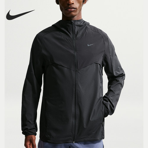 Nike/耐克正品Stride Repel男士拉链拒水跑步夹克外套IF2368-010