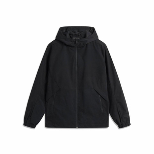 训练连帽夹克外套AFDV973 李宁正品 运动潮流系列男子防泼水时尚