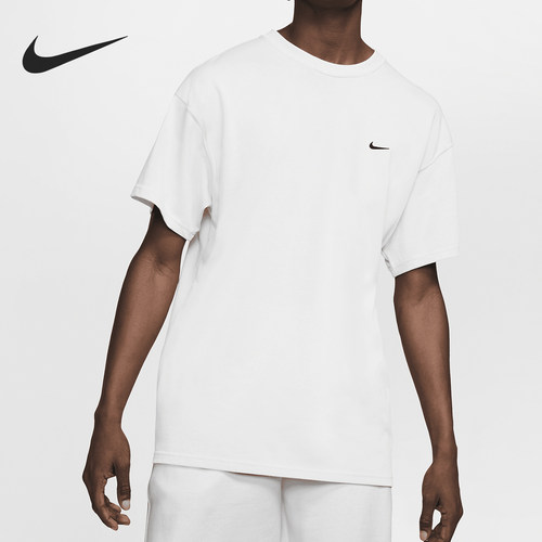 Nike/耐克正品夏季新款男士针织简约户外运动短袖DA0321-100