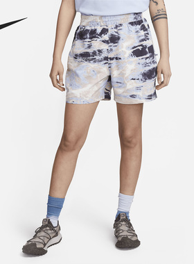 Nike/耐克正品ACG夏新款训练跑步印花女子运动短裤DZ7586-015