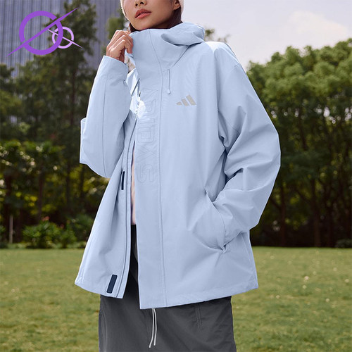 Adidas/阿迪达斯正品2025秋季款男女日常保暖运动连帽外套KF9397
