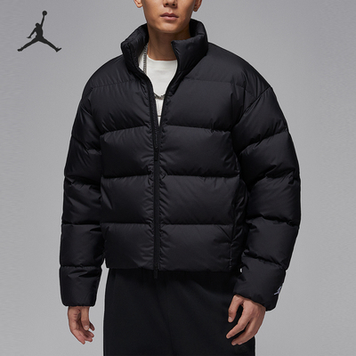 Nike/耐克正品JORDAN男士拉链经典立领轻盈保暖羽绒服IF4260-010