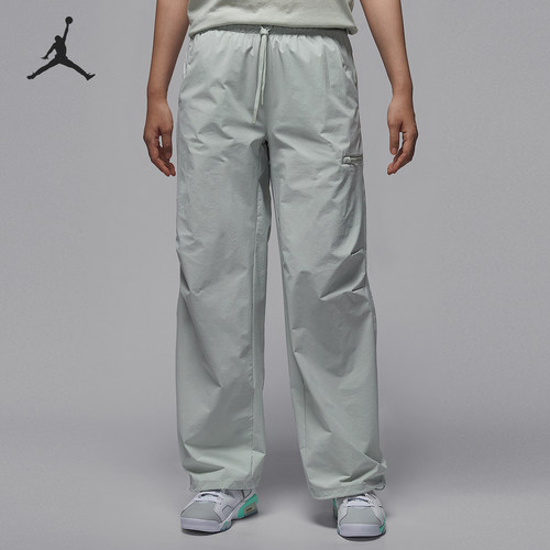 Nike/耐克正品JORDAN女士休闲防晒梭织宽松透气长裤HQ8893-034