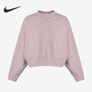 CK0169 Nike 卫衣 女子加绒运动休闲圆领套头衫 645 耐克正品