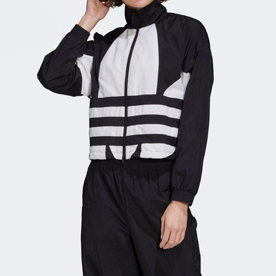 Adidas/阿迪达斯正品三叶草 LRG LOGO TT女子运动休闲外套 FM2622