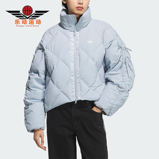 COM BOW DOWN女士保暖简约宽松羽绒服KC2612 阿迪达斯正品 Adidas