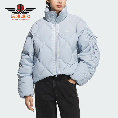 Adidas/阿迪达斯正品BOW COM DOWN女士保暖简约宽松羽绒服KC2612