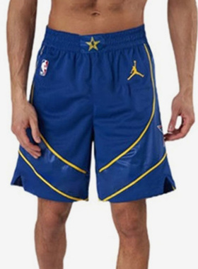 Nike/耐克正品SW球迷版男士图案印花中腰篮球短裤CV4787-495