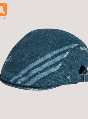 Adidas/阿迪达斯正品三叶草男女款复古经典时尚牛仔贝雷帽KX6978
