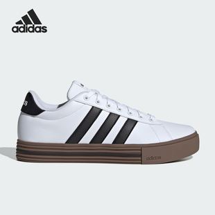 Adidas/阿迪达斯正品新款男女同款运动系带板鞋JR0077