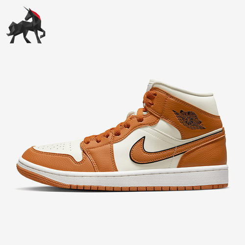 Nike/耐克正品Air Jordan 1 Mid SE女子运动篮球鞋DV1302-100