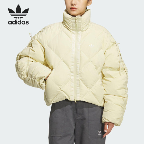 Adidas/阿迪达斯正品BOW COM DOWN女士宽松立领休闲羽绒服KC2613