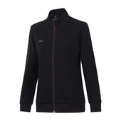 女子新款 秋季 健身系列纯色立领卫衣外套AWDT980 李宁正品 Lining