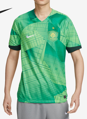 Nike/耐克正品新款男子运动时尚足球比赛训练T恤FN0546-308