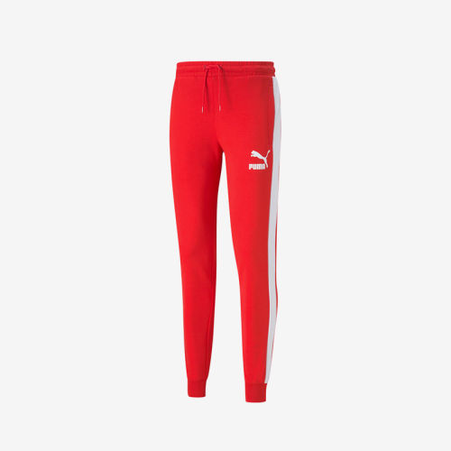 Puma/彪马正品拼接休闲男士针织透气运动束脚长裤532939-11