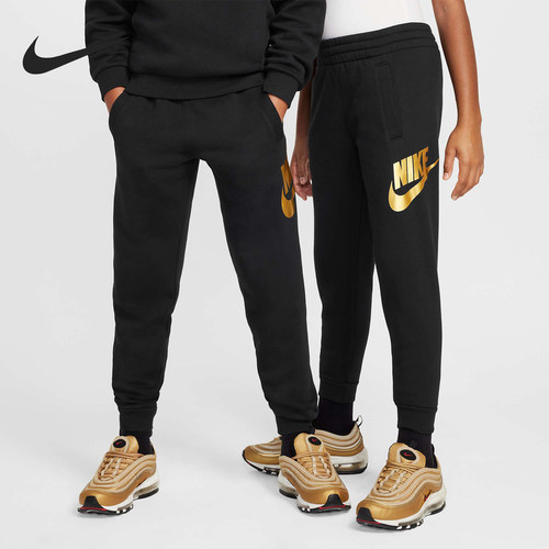 Nike/耐克正品2025新款大童时尚针织束脚运动长裤HQ0981-010