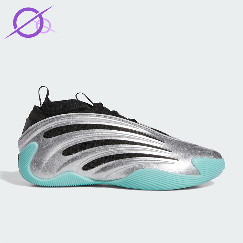 Adidas/阿迪达斯正品2025秋季款男女减震中帮时尚篮球鞋JS1028