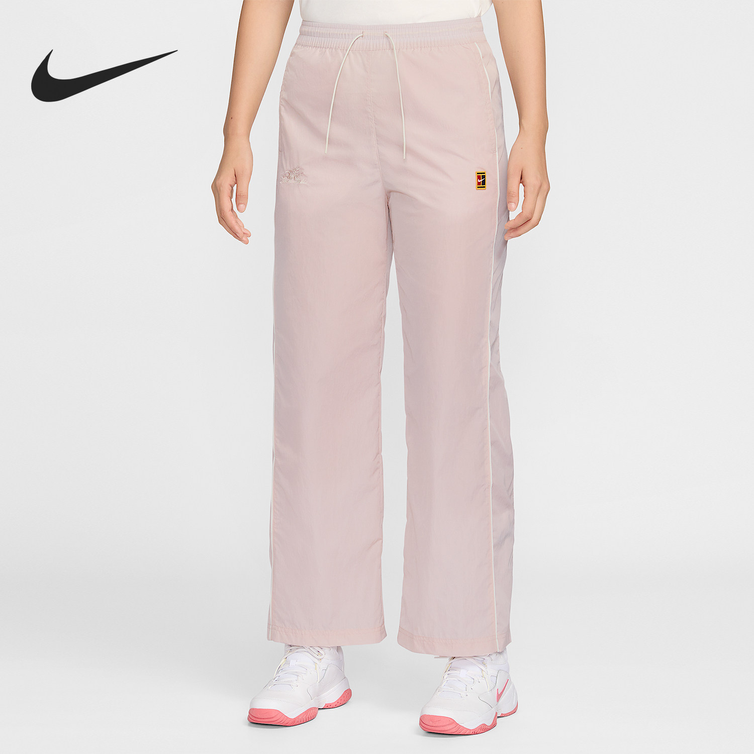 Nike/耐克正品2026春季款女士日常高腰梭织直筒长裤IQ3834-667,运动服/休闲服装,运动长裤,淘宝优惠券,粉丝福利购,淘宝优惠卷