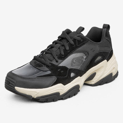 Skechers/斯凯奇正品Reality to idea联名款男子复古老爹鞋