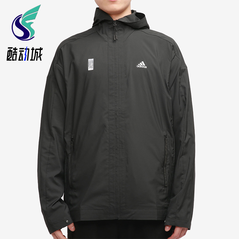 Adidas/阿迪达斯正品WUJI WINDBREAKER男士运动宽松夹克GU1764