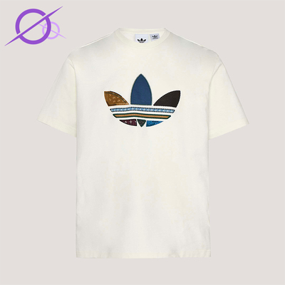 Adidas/阿迪达斯正品三叶草男士运动松弛感宽松轻盈短袖T恤KW5670