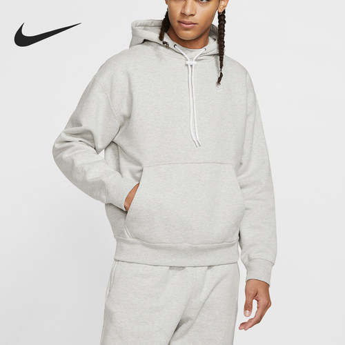 Nike/耐克正品男士休闲舒适运动抽绳套头连帽卫衣CD6393-050
