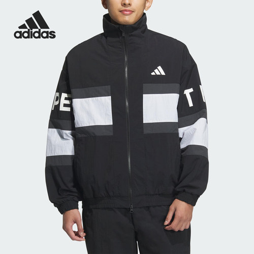 Adidas/阿迪达斯正品WORD WOV JKT男士透气立领时尚夹克JM2064