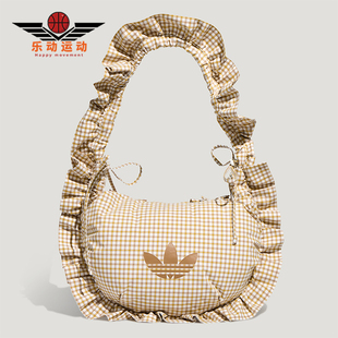 Adidas/阿迪达斯正品三叶草PLAIDRUFLEBAGL新款经典单肩包KX6986