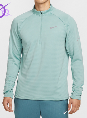 Nike/耐克正品2025冬季男士柔软加绒保暖运动长袖T恤HV2708-017