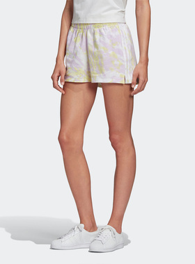 Adidas/阿迪达斯正品三叶草 2020夏季女子新款运动休闲短裤GL1972