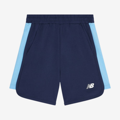 New Balance新百伦正品儿童松紧腰宽松日常出行短裤7VD2S093-NV