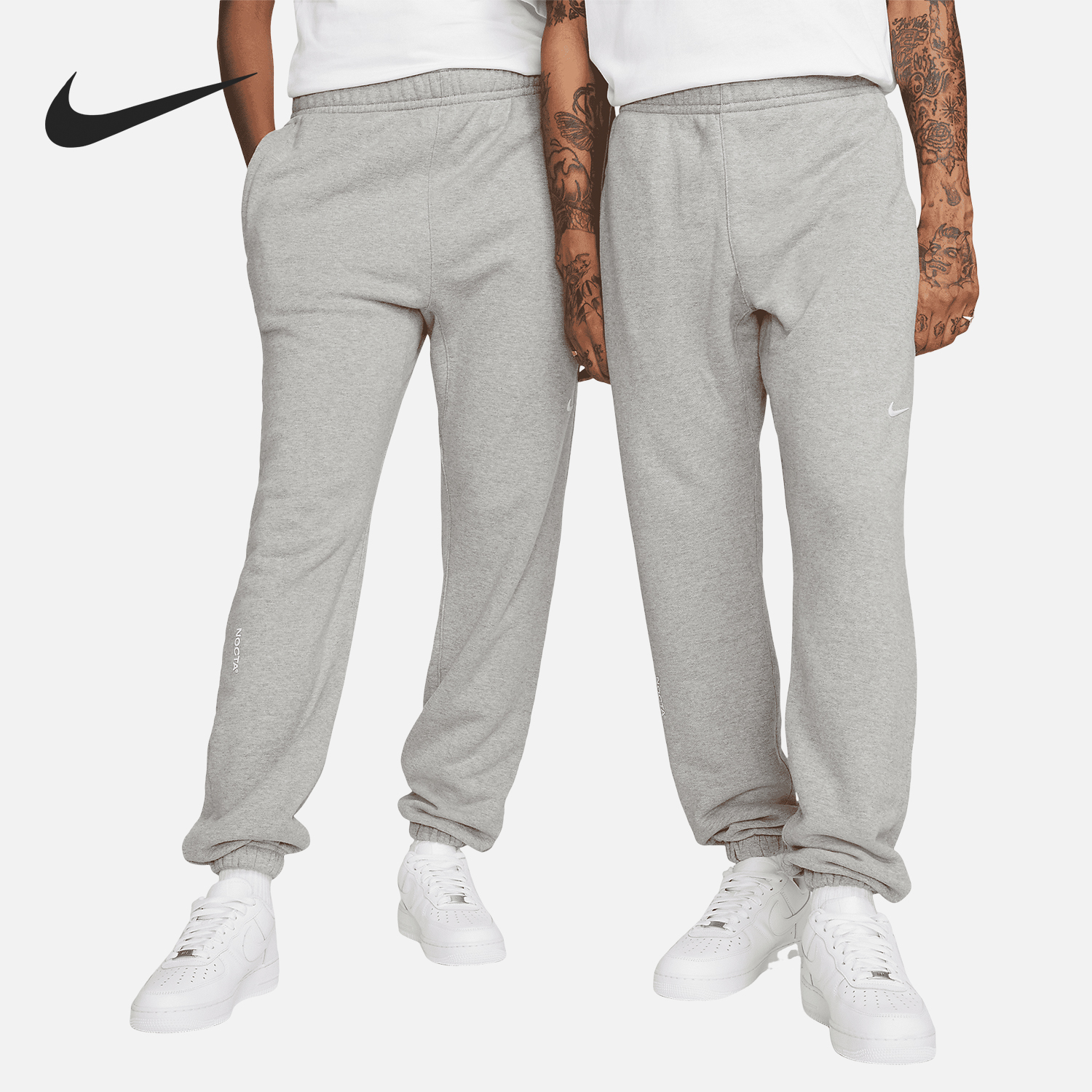 Nike/耐克正品NOCTA男士针织束脚运动休闲系带日常长裤DX2839-063