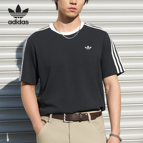 Adidas/阿迪达斯正品三叶草CALIT-SHIRTS新款经典短袖T恤KX7991