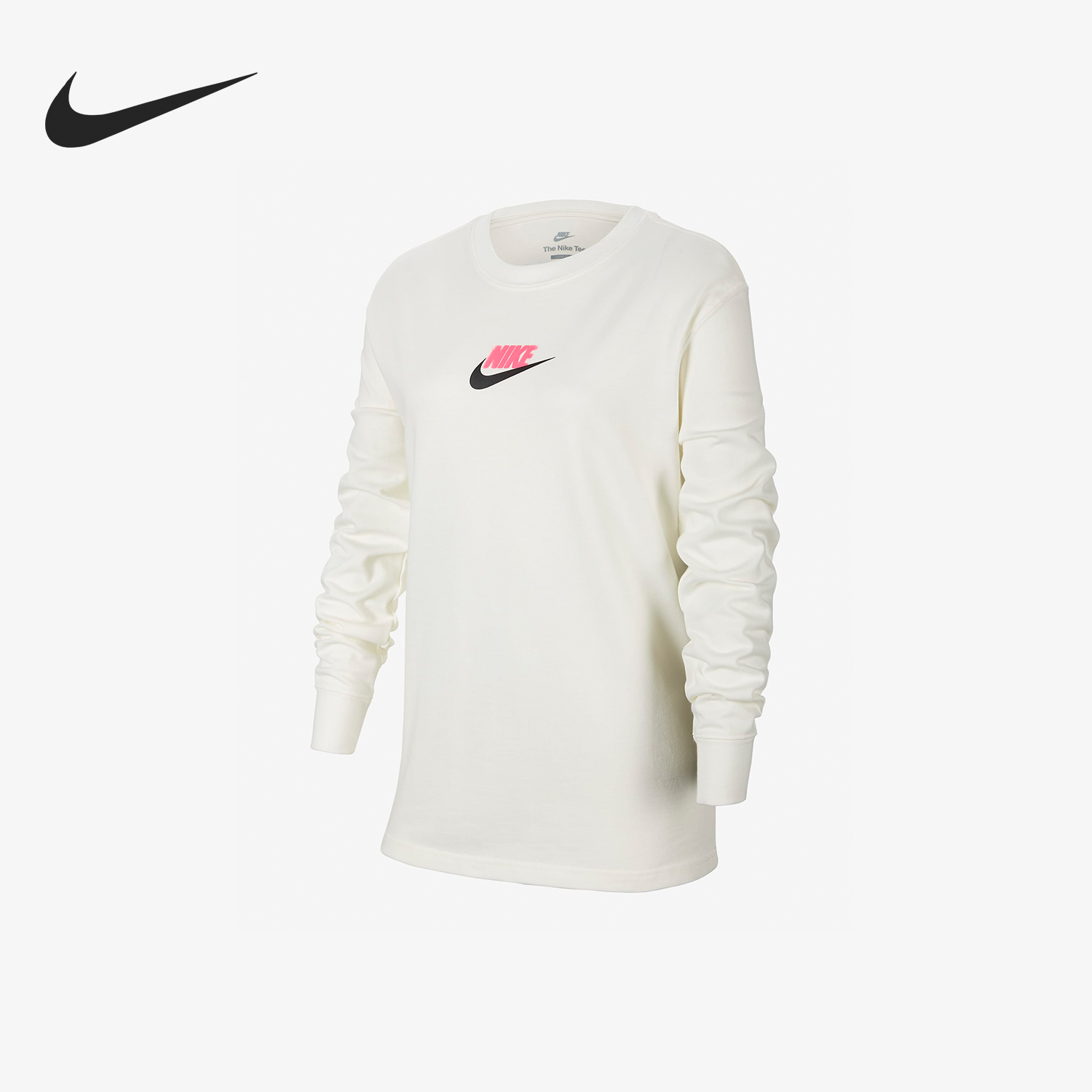 Nike/耐克正品新款大童运动休闲圆领长袖T恤HJ1484-133