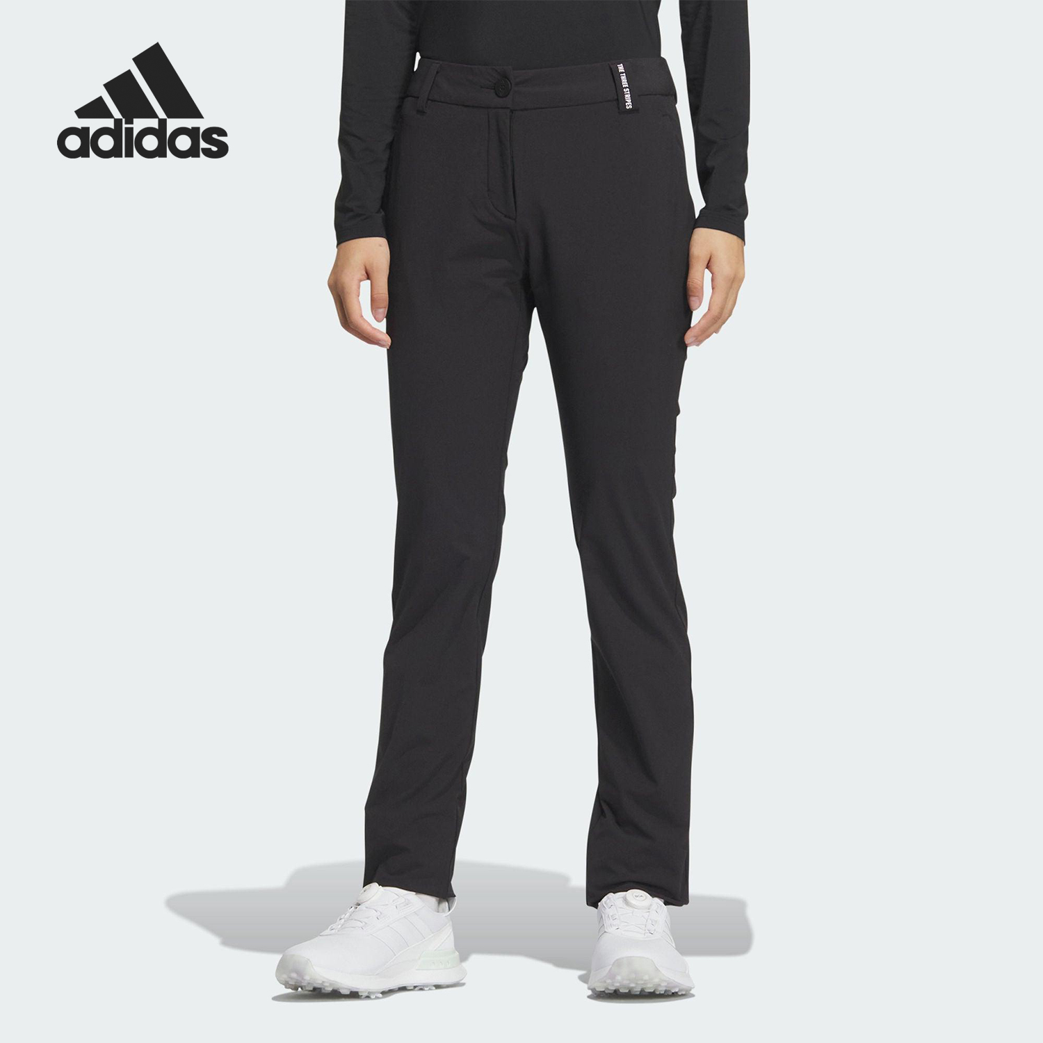 Adidas/阿迪达斯正品EX-Stretch女士高尔夫运动长裤JF4611