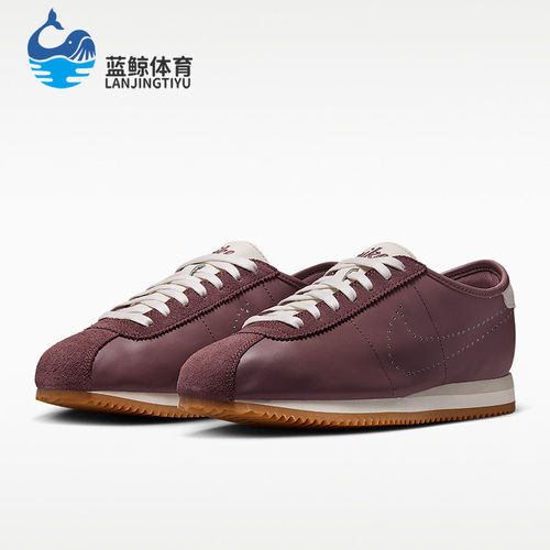 Nike/耐克正品Cortez女士透气复古低帮系带软底休闲鞋HQ1841-500