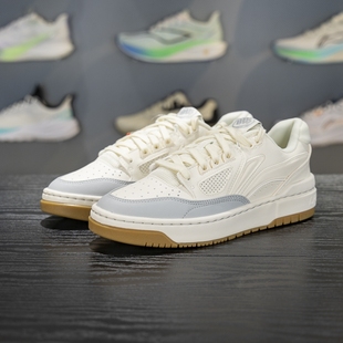 ABCV031 户外休闲透气耐磨系带低帮板鞋 新秀男女同款 李宁正品