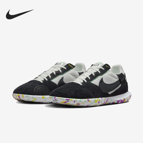 Nike耐克正品Street gato男款圆头系带低筒运动足球鞋DC8466-100