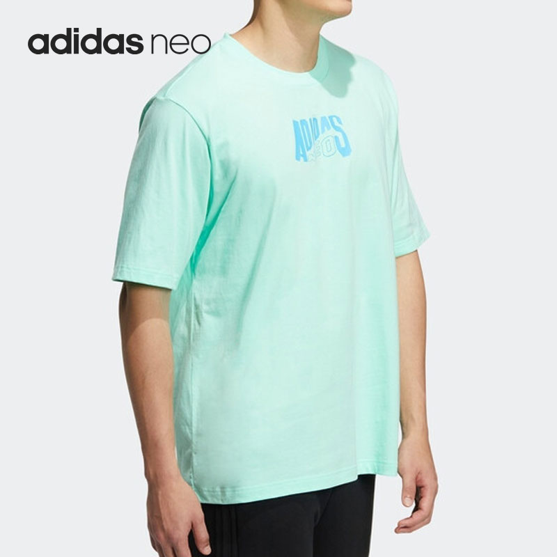 Adidas/阿迪达斯男女运动短袖