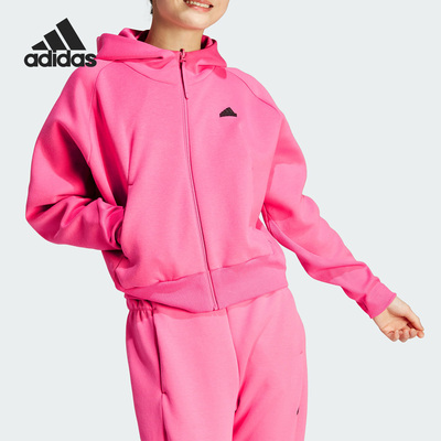 阿迪达斯正品女子宽松外套