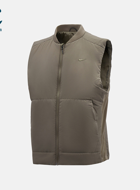 Nike/耐克正品2025冬季款男士训练保暖跑步立领棉马甲FB7554-289