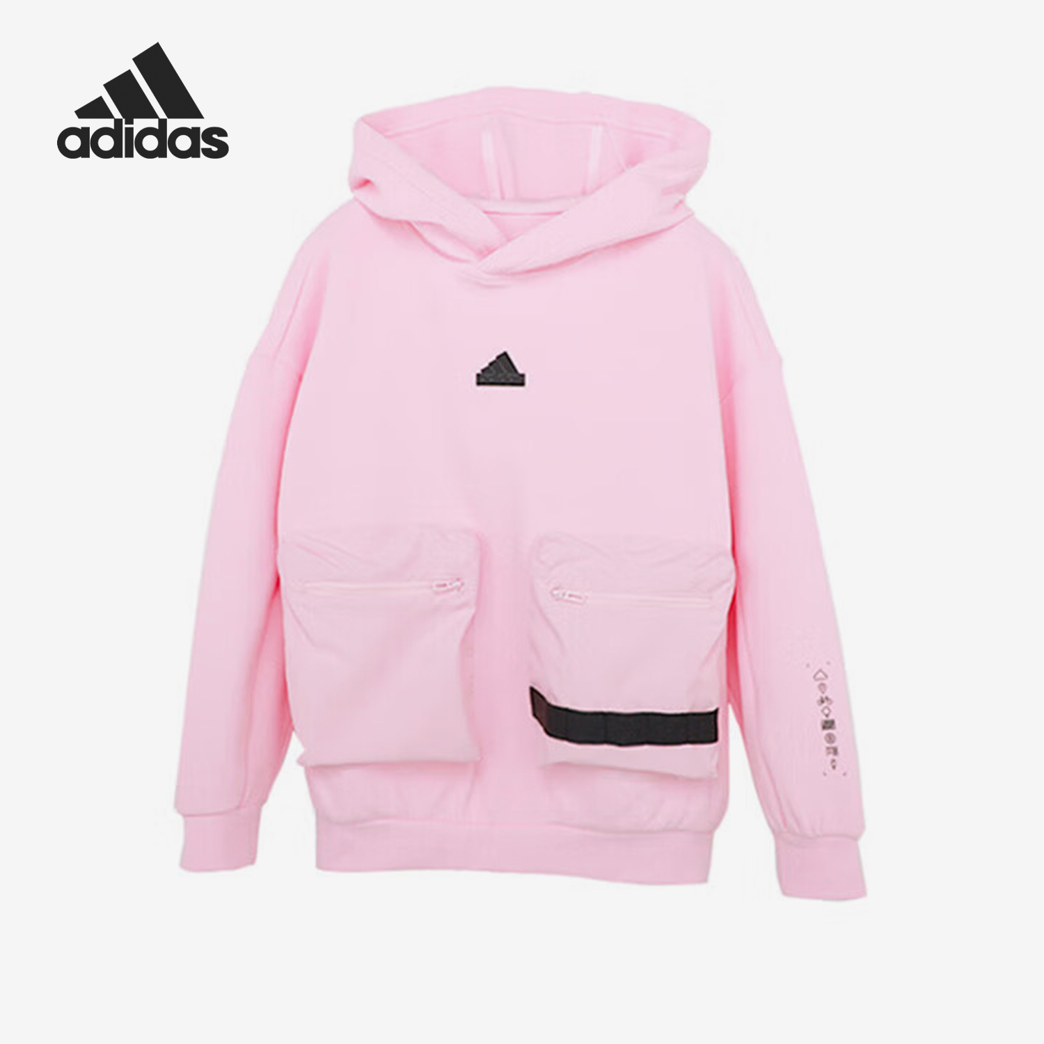 阿迪达斯儿童运动休闲套头衫