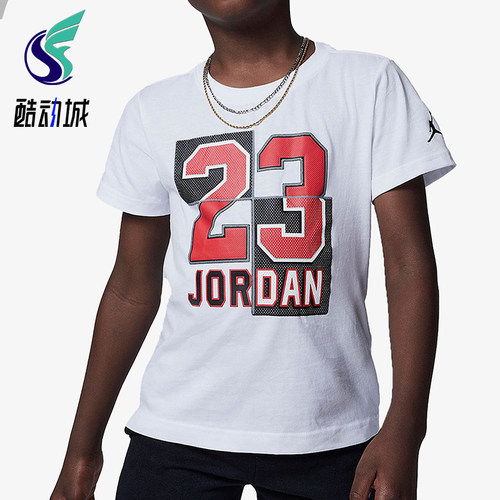 Nike/耐克正品JORDAN23印花短袖T恤新款经典短袖T恤FB1689-100