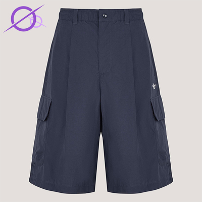 Adidas/阿迪达斯正品三叶草男士宽松日常休闲慵懒风短裤KT3045